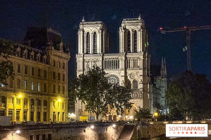 Paris la nuit - notre dame nuit