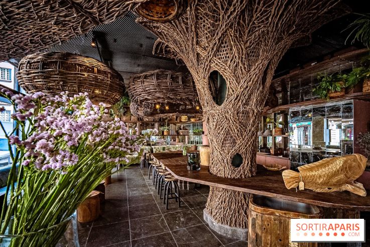 Mégie, la cantine botanique, boutique et atelier floral - photos
