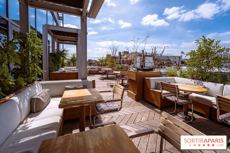 Les Ailes, le restaurant en rooftop de La Fondation - photos