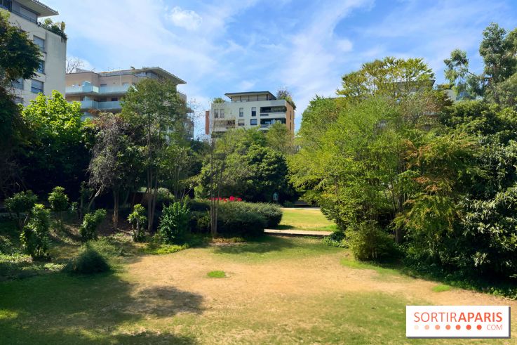 Le Jardin Claire Motte, square secret dans le 17e arrondissement