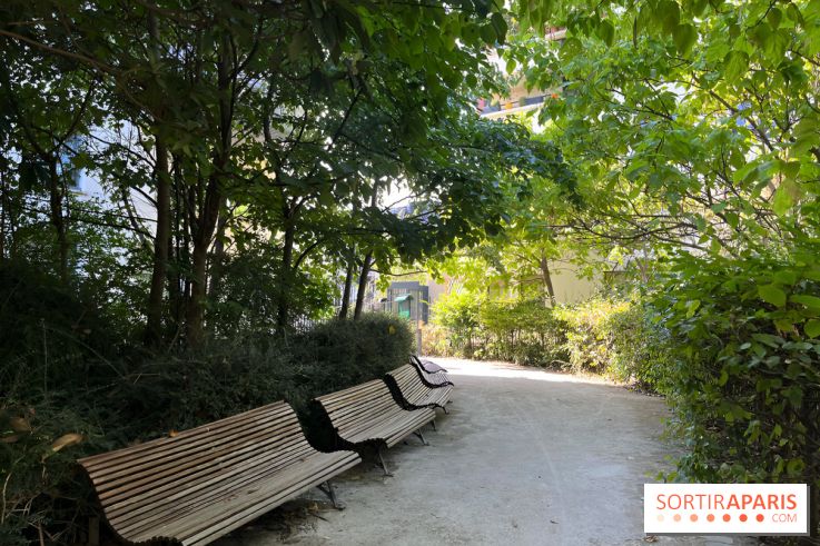 Le Jardin Claire Motte, square secret dans le 17e arrondissement