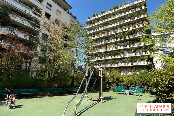 Le Jardin Claire Motte, square secret dans le 17e arrondissement