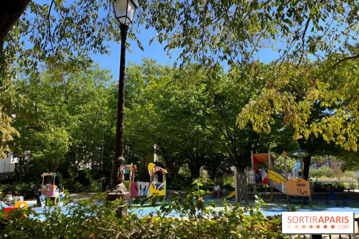 Square Léon Serpollet, le joli parc caché dans le 18e arrondissement