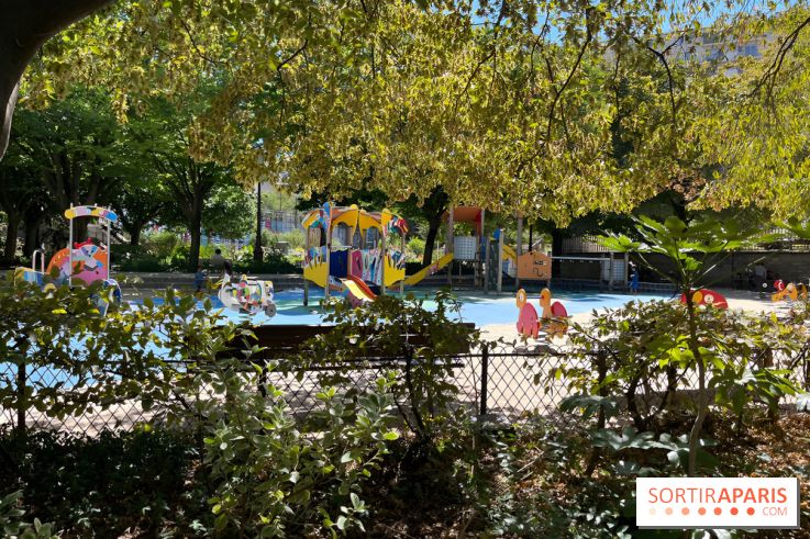 Square Léon Serpollet, le joli parc caché dans le 18e arrondissement