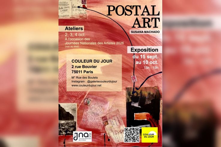 POSTAL ART peintures de Susana MACHADO