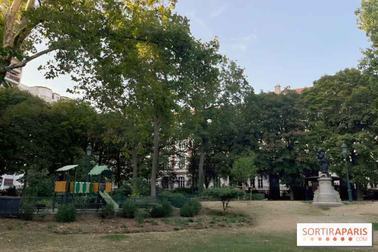 Square des Epinettes, le parc caché du 17e