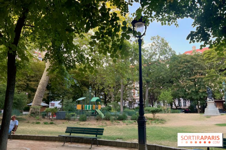 Square des Epinettes, le parc caché du 17e