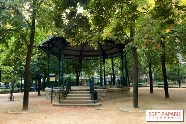 Square des Epinettes, le parc caché du 17e