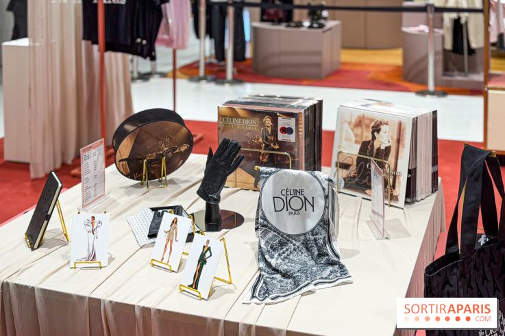 Pop-up Céline Dion aux Galeries Lafayette