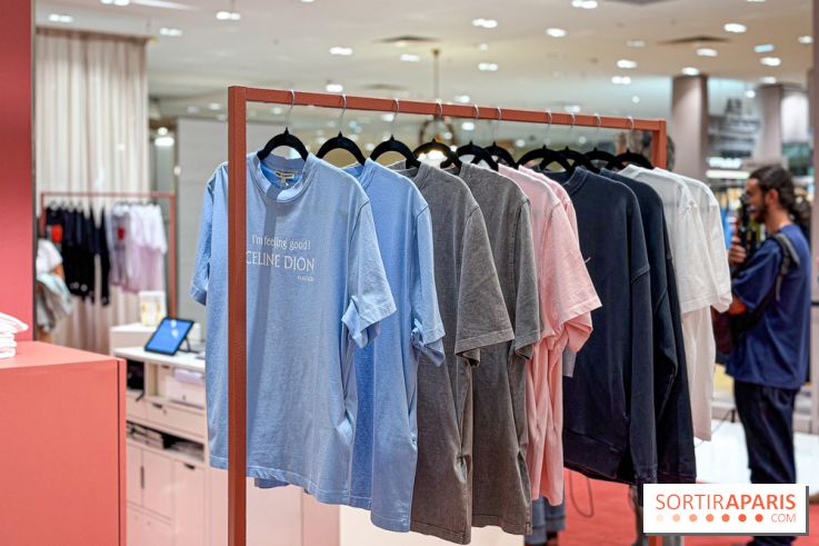 Pop-up Céline Dion aux Galeries Lafayette