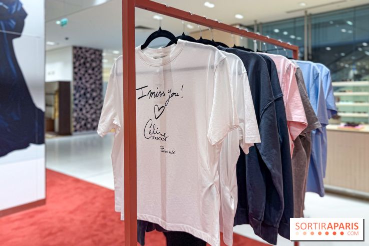 Pop-up Céline Dion aux Galeries Lafayette