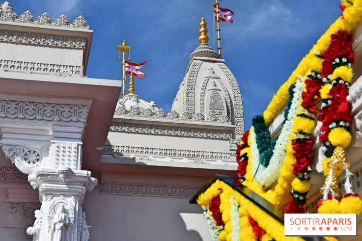 EN IMAGES : le premier mandir hindou traditionnel d'Île-de-France