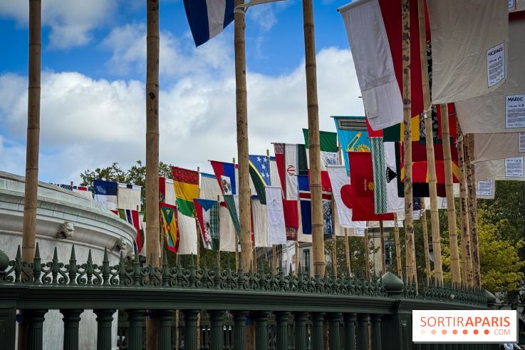 La Re-prise de la Bastille, 196 drapeaux recyclés autour de la Colonne de Juillet pour la Paris Design Week 2026