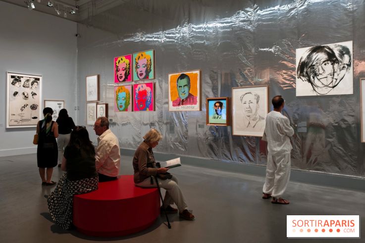 La ligne Warhol : l'exposition sur les œuvres oubliées d'Andy Warhol au musée du Luxembourg