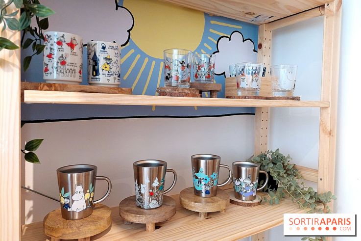 Moomin pop-up shop à Paris, nos photos