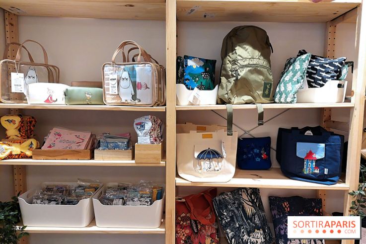 Moomin pop-up shop à Paris, nos photos