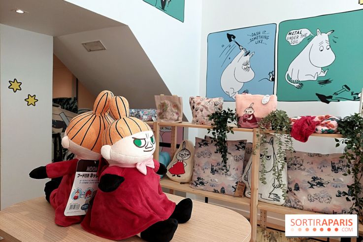 Moomin pop-up shop à Paris, nos photos
