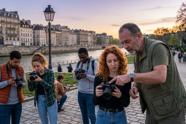 PhotoProf : Apprenez à sublimer vos images avec des cours et stages photo à Paris, du smartphone à l'hybride