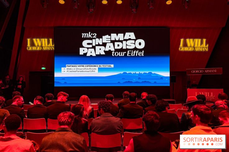 Paris : nos photos du cinéma Paradiso installé pour la première fois au premier étage de la Tour Eiffel