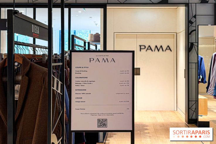 PAMA, salon de coiffure Le Bon Marché Rive Gauche