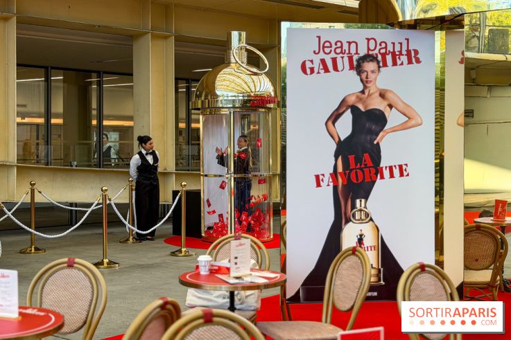 Jean-Paul Gaultier ouvre un pop-up avec un café et des animations sur la terrasse de la Canopée des Halles, à Paris