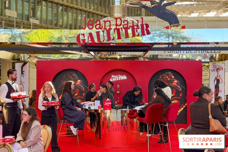 Jean-Paul Gaultier ouvre un pop-up avec un café et des animations sur la terrasse de la Canopée des Halles, à Paris