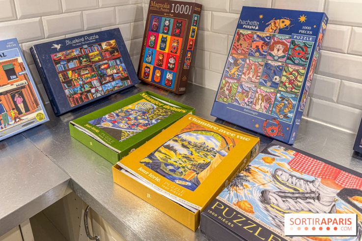 Puzz, café-bar dédié aux puzzles à Paris