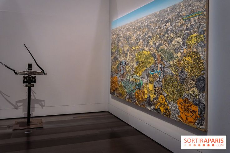 Le Large sur l'Ile Seguin : exposition Moteurs Imaginaires