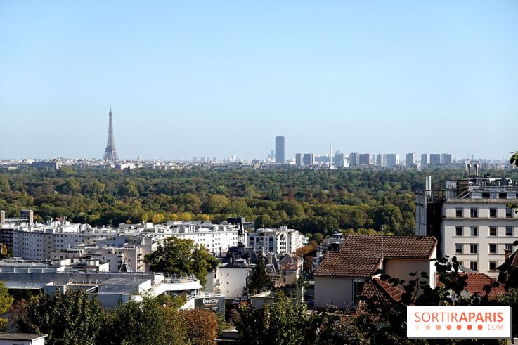 Terrasse du Fécheray à Suresnes - visuel vue Paris et La Défense