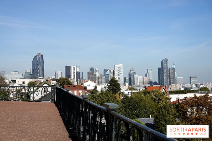 Terrasse du Fécheray à Suresnes - visuel vue Paris et La Défense