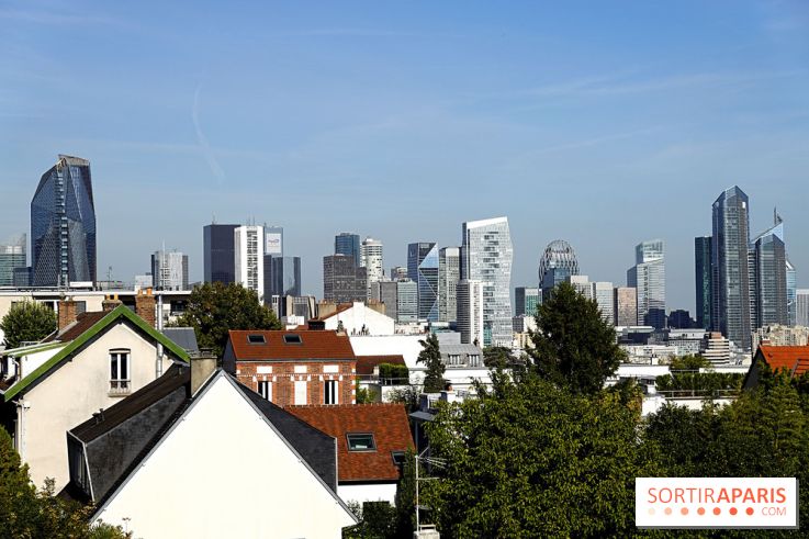 Terrasse du Fécheray à Suresnes - visuel vue Paris et La Défense