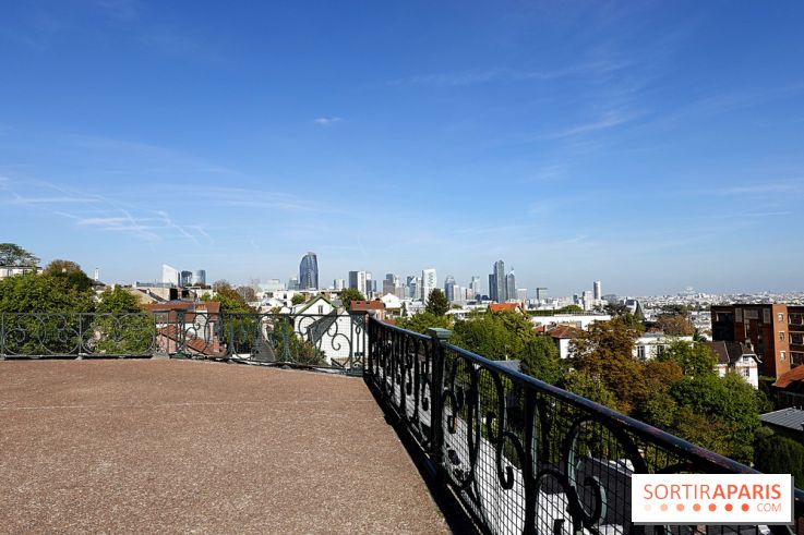 Terrasse du Fécheray à Suresnes - visuel vue Paris et La Défense