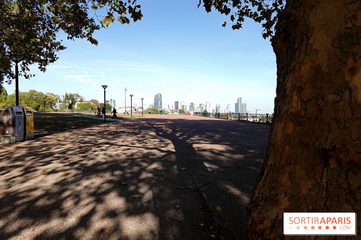 Terrasse du Fécheray à Suresnes - visuel vue Paris et La Défense
