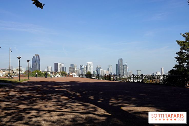 Terrasse du Fécheray à Suresnes - visuel vue Paris et La Défense