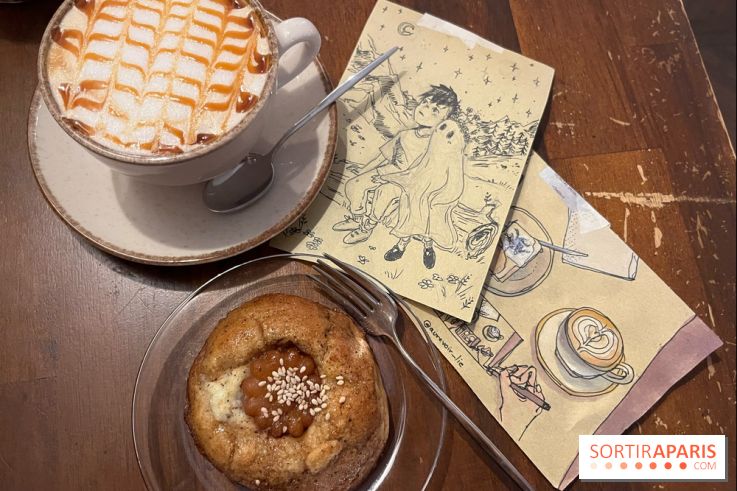 Geurimi, le café très cosy dans le Marais pour se poser et dessiner