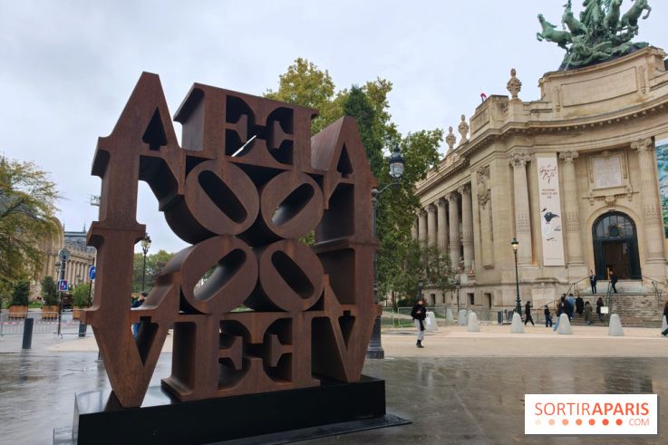 Art Basel 2026 : Robert Indiana installe un Love Wall sur la place Clémenceau à Paris