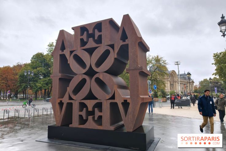Art Basel 2026 : Robert Indiana installe un Love Wall sur la place Clémenceau à Paris
