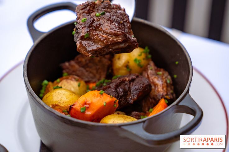 Côtelette : le bistrot en rooftop du Printemps Haussmann - boeuf bourguignon