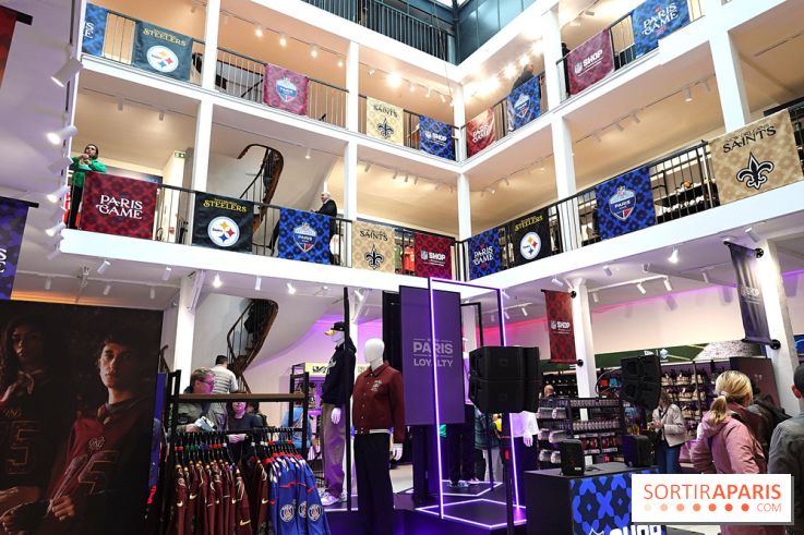 NFL Shop Paris, nos photos