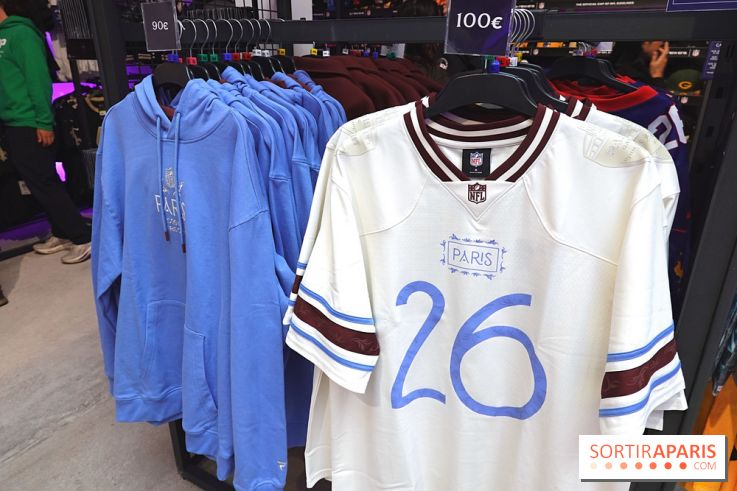 NFL Shop Paris, nos photos