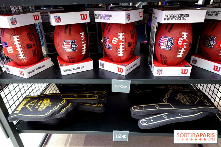 NFL Shop Paris, nos photos