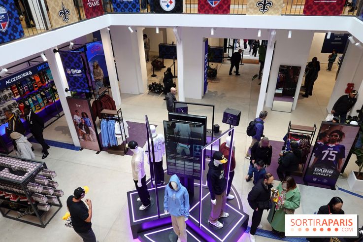 NFL Shop Paris, nos photos