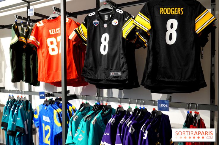 NFL Shop Paris, nos photos