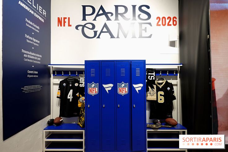 NFL Shop Paris, nos photos