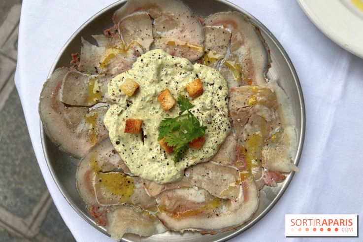Clos - Carpaccio tête de veau