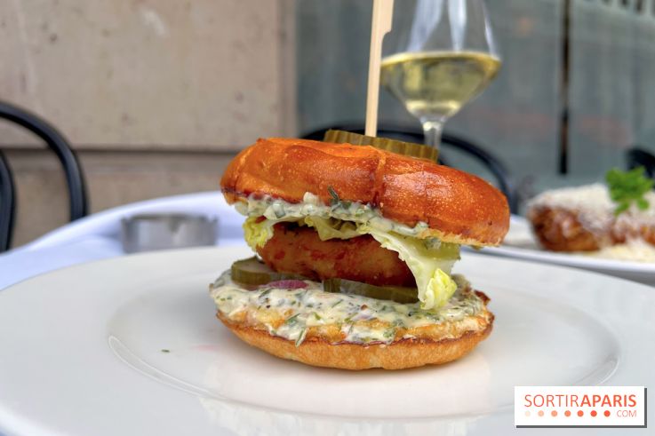 Clos - Burger poisson frit