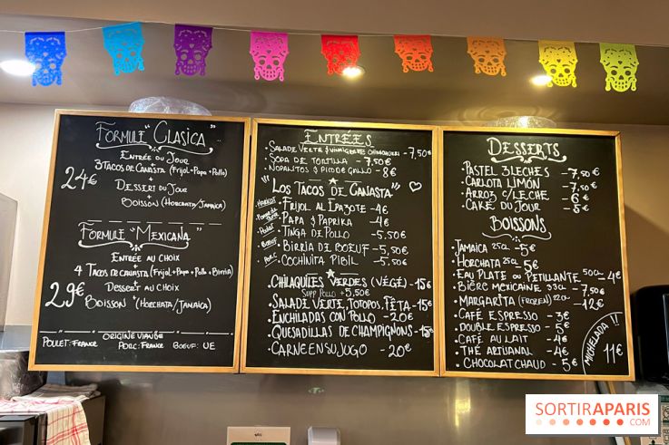 Bicla - Menu