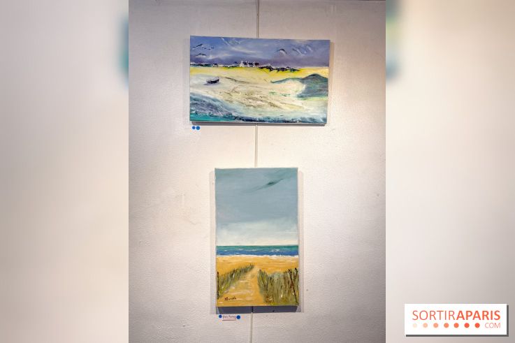 Jeanne Marcel : paysages, fleurs et scènes de plage à la galerie du Vert Galant