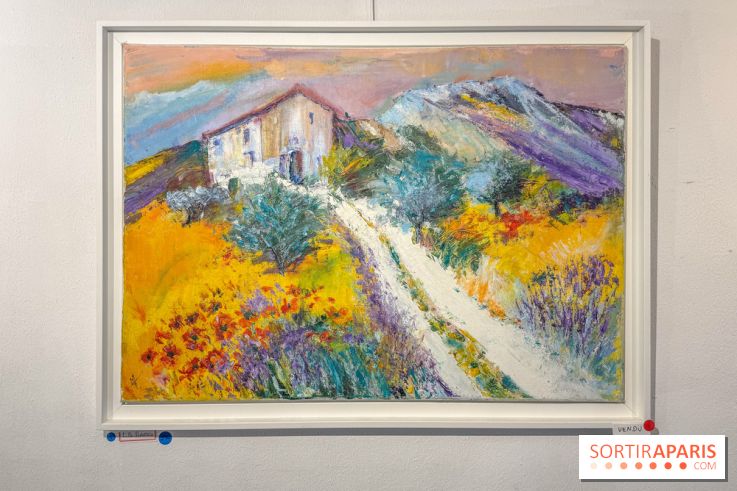 Jeanne Marcel : paysages, fleurs et scènes de plage à la galerie du Vert Galant
