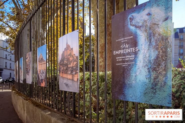 Empreintes, l'exposition Street-art gratuite de Sax à la Fondation Eugène Napoléon